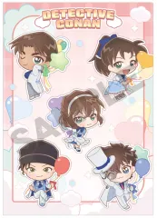 【中古】クリアファイル 集合(ピンク) シングルクリアファイル バルーン ミニキャラ 「名探偵コナン」