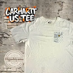 【Carhartt】希少 バンダナ柄ポケット Tシャツ ビッグシルエット 2XL 古着