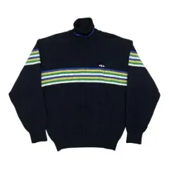 FILA ニット タートルネック Tシャツ M