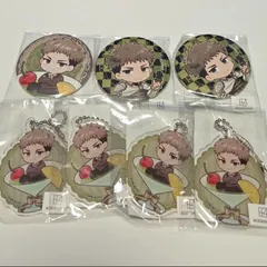 進撃の巨人　ジャン・キルシュタイン　まるくじ　ちゃぽんっ！　コレクション缶バッジ　チェスStyle　ちびきゃらver.　アクリルキーホルダー　アクキー