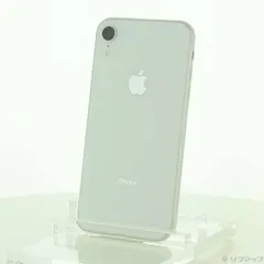 〔中古品〕 iPhoneXR 64GB ホワイト MT032J／A SIMフリー【262】