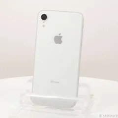 〔中古品〕 iPhoneXR 64GB ホワイト NT032J／A SIMフリー【348】