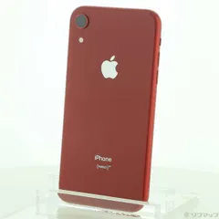 〔中古品〕 iPhoneXR 64GB プロダクトレッド MT062J／A SoftBank【305】
