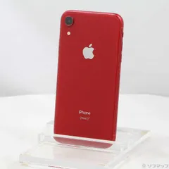 〔中古品〕 iPhoneXR 64GB プロダクトレッド MT062J／A SIMフリー【262】