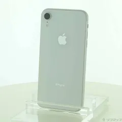 〔中古品〕 iPhoneXR 64GB ホワイト MT032J／A SIMフリー【251】