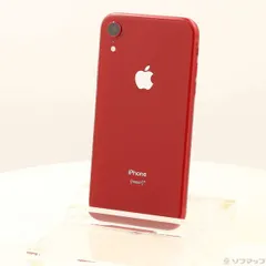 〔中古品〕 iPhoneXR 64GB プロダクトレッド MT062J／A SoftBank【269】
