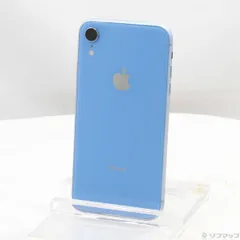 〔中古品〕 iPhoneXR 64GB ブルー MT0E2J／A SIMフリー【352】