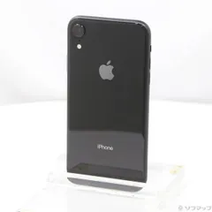 〔中古品〕 iPhoneXR 64GB ブラック MT002J／A SIMフリー【349】
