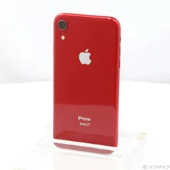〔中古品〕 iPhoneXR 64GB プロダクトレッド MT062J／A SIMフリー【349】