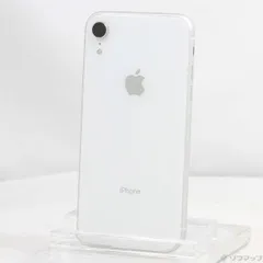 〔中古品〕 iPhoneXR 64GB ホワイト MT032J／A SIMフリー【269】