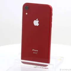 〔中古品〕 iPhoneXR 64GB プロダクトレッド MT062J／A SIMフリー【262】