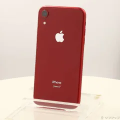 〔中古品〕 iPhoneXR 64GB プロダクトレッド MT062J／A SIMフリー【247】