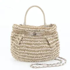 美品　アンテプリマ　黒　リボンバッグ　ハンドバッグ　ショルダー　2way 2025年最新】（中古）[アンテプリマ] ANTEPRIMA ワイヤーバッグ リボン