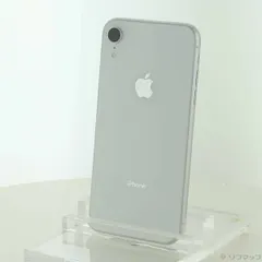 〔中古品〕 iPhoneXR 64GB ホワイト MT032J／A SIMフリー【198】