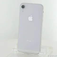 〔中古品〕 iPhoneXR 64GB ホワイト MT032J／A SIMフリー【295】