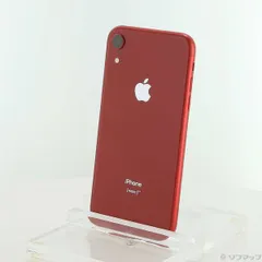 〔中古品〕 iPhoneXR 64GB プロダクトレッド MT062J／A SIMフリー【258】