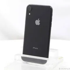 〔中古品〕 iPhoneXR 128GB ブラック MT0G2J／A SIMフリー【344】