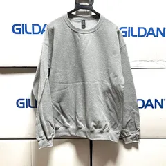 新品未使用 GILDAN ギルダン セットイン トレーナー スポーツグレー XS,S,M,L,XLサイズ 灰色 8.0oz グレー 無地 裏起毛 長袖 クルーネック スウェット スエット セットアップ セットイン ミリタリー