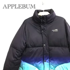 APPLEBUM グラデーション 中綿 ジャケット アウター M ネイビー メンズ ファッションのサムネイル