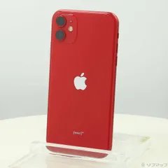 〔中古品〕 iPhone11 64GB プロダクトレッド MWLV2J／A SIMフリー【251】