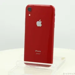 〔中古品〕 iPhoneXR 128GB プロダクトレッド MT0N2J／A SIMフリー【196】