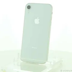〔中古品〕 iPhoneXR 64GB ホワイト MT032J／A SIMフリー【269】