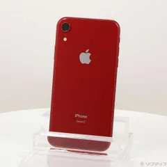 〔中古品〕 iPhoneXR 128GB プロダクトレッド MT0N2J／A SIMフリー【297】