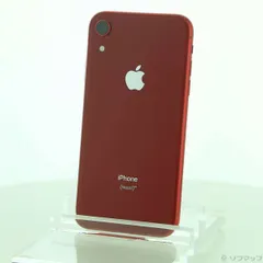 〔中古品〕 iPhoneXR 128GB プロダクトレッド MT0N2J／A SIMフリー【269】