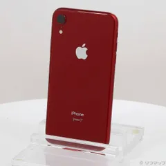 〔中古品〕 iPhoneXR 64GB プロダクトレッド MT062J／A SIMフリー【262】