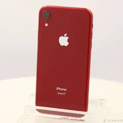 〔中古品〕 iPhoneXR 64GB プロダクトレッド MT062J／A SIMフリー【348】