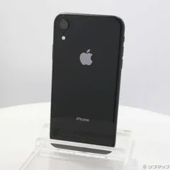 〔中古品〕 iPhoneXR 128GB ブラック MT0G2J／A SIMフリー【269】