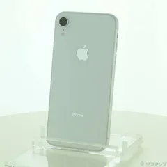 〔中古品〕 iPhoneXR 64GB ホワイト MT032J／A SIMフリー【269】