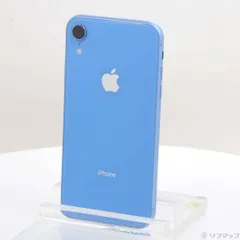 〔中古品〕 iPhoneXR 128GB ブルー MT0U2J／A SIMフリー【305】