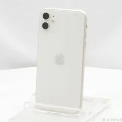 〔中古品〕 iPhone11 64GB ホワイト MHDC3J／A SIMフリー【251】