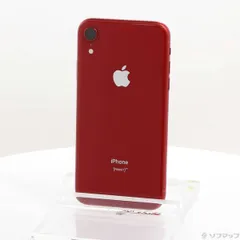 〔中古品〕 iPhoneXR 64GB プロダクトレッド MT062J／A SIMフリー【258】
