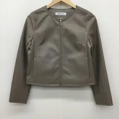 NATURAL BEAUTY BASIC ナチュラルビューティーベーシック ジャケット、上着 レザージャケット 017-4255910 フェイクレザー