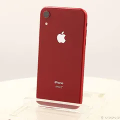 〔中古品〕 iPhoneXR 128GB プロダクトレッド MT0N2J／A SIMフリー【305】
