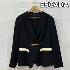 エスカーダ ピークドラペル テーラード ジャケット フロントボタン レディース 40 ISItems【USED】【古着】【中古】50147407のサムネイル