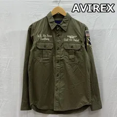 アヴィレックス US AIR FORCE ロゴ 刺繍 星条旗 ワッペン 長袖 ミリタリー シャツ レディース FREE ISItems【USED】【古着】【中古】50147415のサムネイル