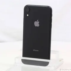 〔中古品〕 iPhoneXR 128GB ブラック MT0G2J／A SIMフリー【198】