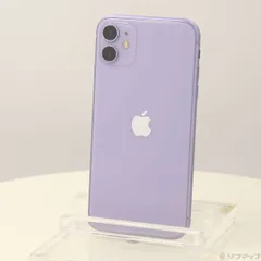 〔中古品〕 iPhone11 64GB パープル MHDF3J／A SIMフリー【344】