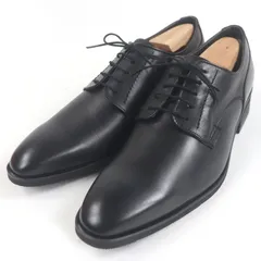 未使用品□REGAL リーガル レザー 一部GORE-TEX使用 レースアップ ビジネスシューズ ドレスシューズ ブラック 26.5 EEE 箱付き 日本製 メンズ