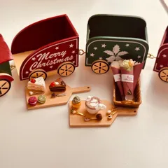 チャチャ様専用ページ　樹脂粘土ミニチュアパン・スイーツ・フード