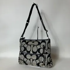 2510-426｜コーチ シグネチャー ショルダーバッグ ブラック