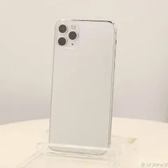 〔中古品〕 iPhone11 Pro Max 64GB シルバー MWHF2J／A SIMフリー【377】