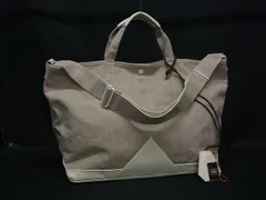 ■新品■未使用■ PORTER ポーター 吉田カバン キャンバス×レザー ハンドバッグ ショルダー トート ライトグレー系 FU6442