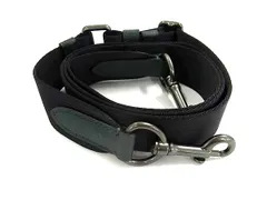 ■極美品■ COACH コーチ キャンバス ショルダーストラップ ショルダーベルト 斜め掛け 肩掛け レディース メンズ ブラック系 GC0770