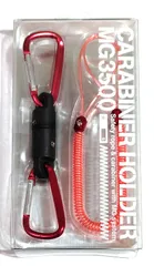 第一精工 カラビナホルダー MG 3500 レッド セーフティロープ.