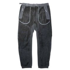 未使用 and wander アンドワンダー ポーラテック ハイロフト フリースパンツ ボトムス ボア polartec XL 黒 ブラック メンズ 古着 中古 USED