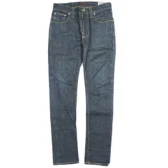 Nudie Jeans ヌーディージーンズ イタリア製 THIN FINN DRY STRETCH スリムフィット ストレッチデニムパンツ NJ2971 29 INDIGO ジップフライ スキニー ジーンズ ボトムス g24270